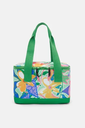 Floweret Green Lunch Bag