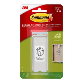 3M Command Large Canvas Hanger 1.3 Kg