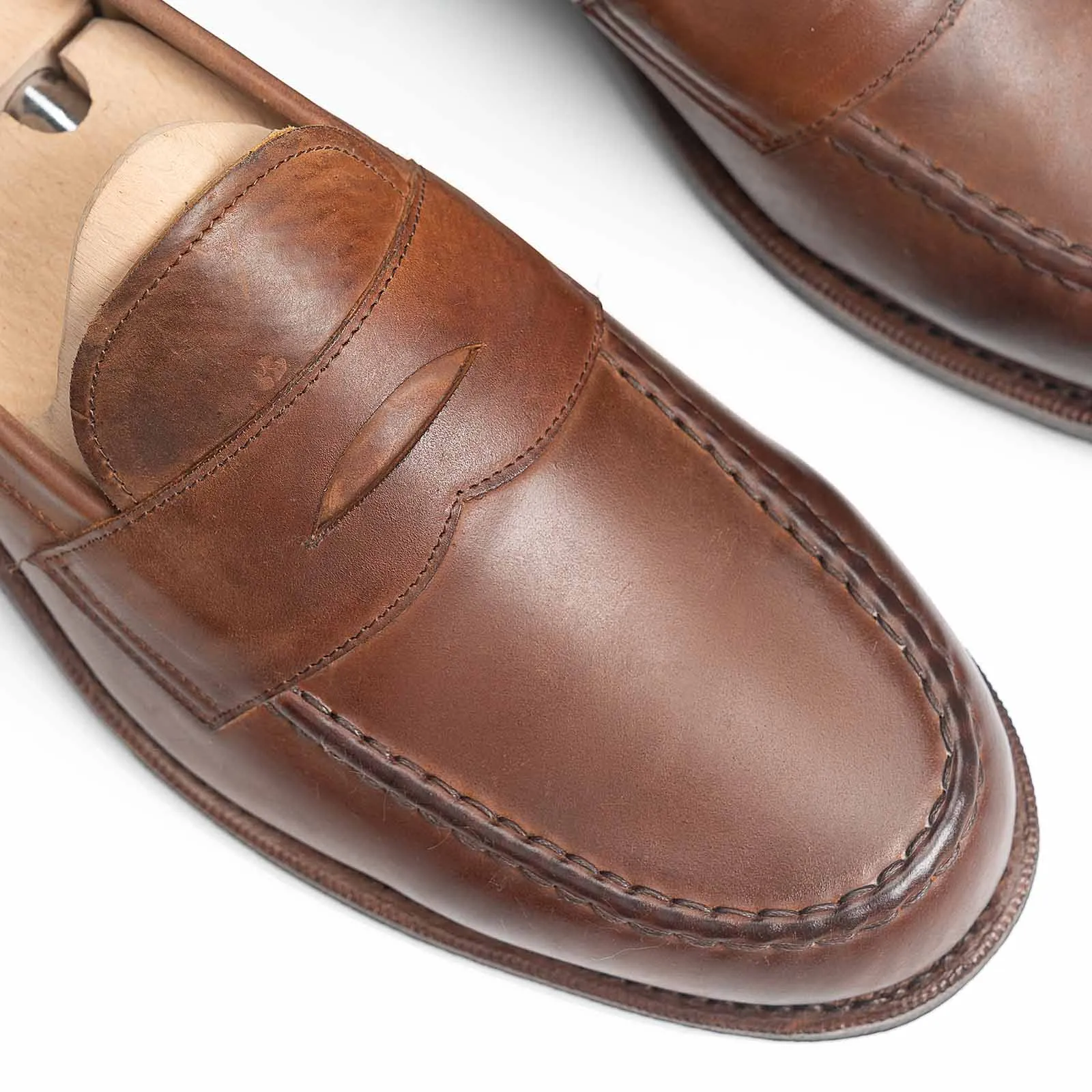 501040 - TOBACCO WAXY SHELL CORDOVAN - E