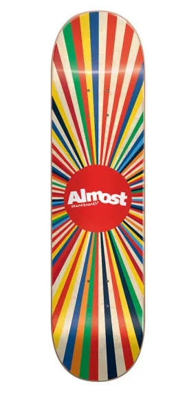 Almost Color Wheel Skateboard Deck - Natural - 7.5