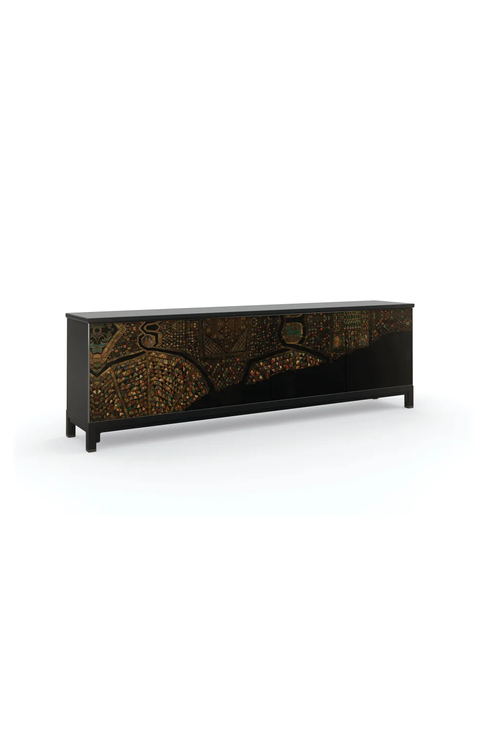 Art Printed Wooden Sideboard | Caracole Mosaic