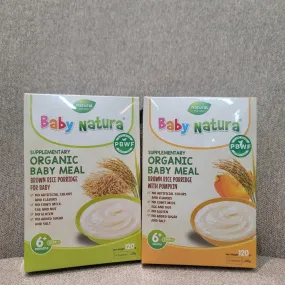 Baby Natura Organic Brown Rice Porridge 6m 