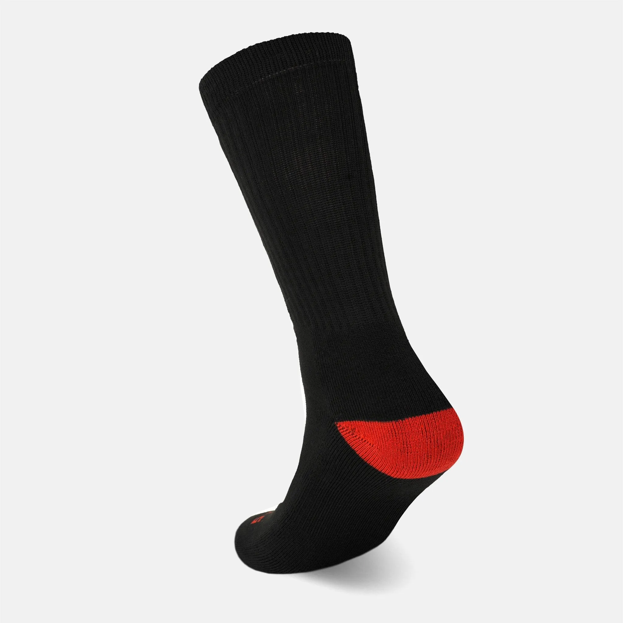 Baseball Stitches black soft socks