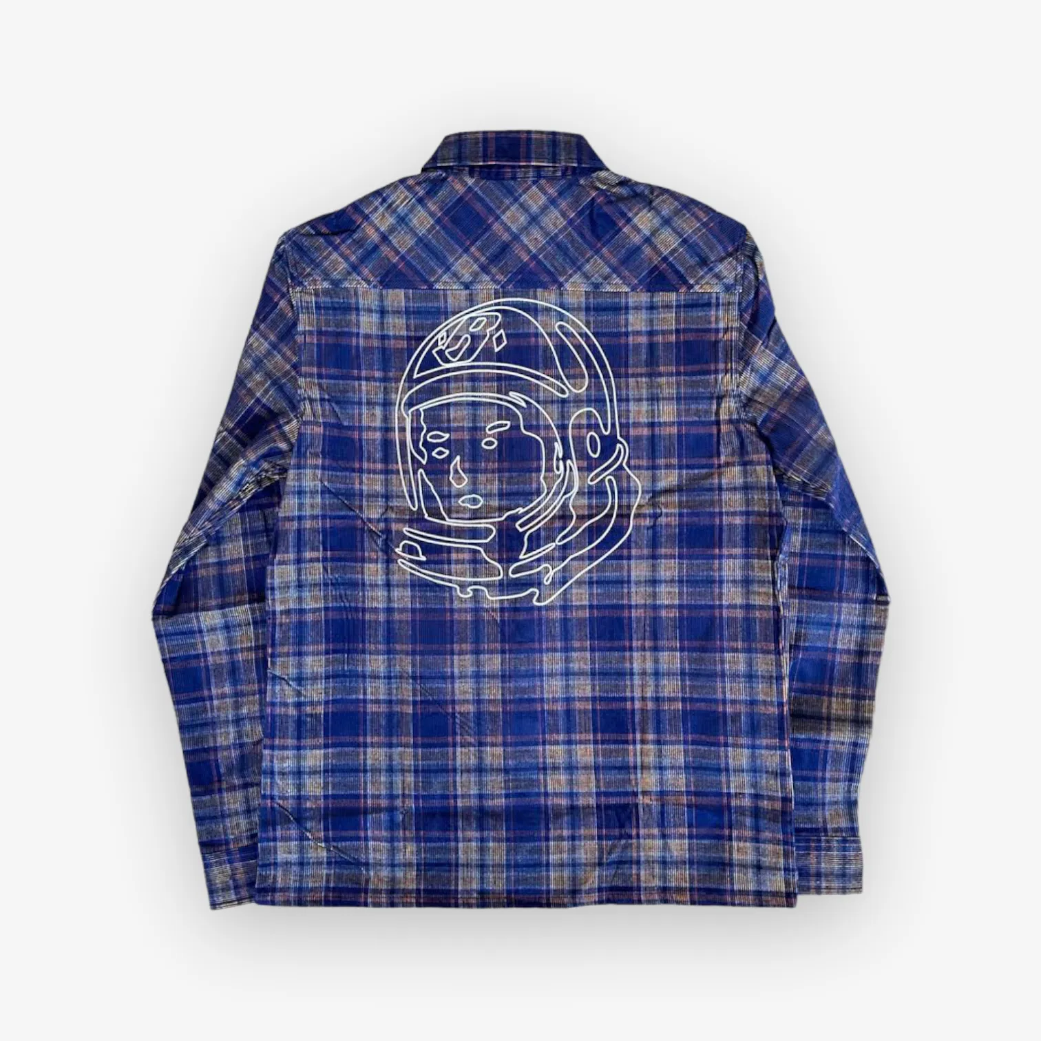 BBC BB Big Bang LS Woven Button Up Evening Blue