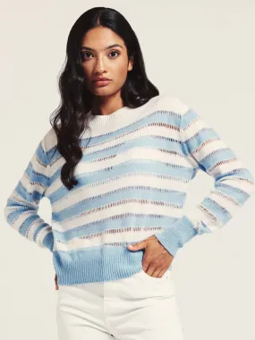 Beach Stripe Cashmere Knit