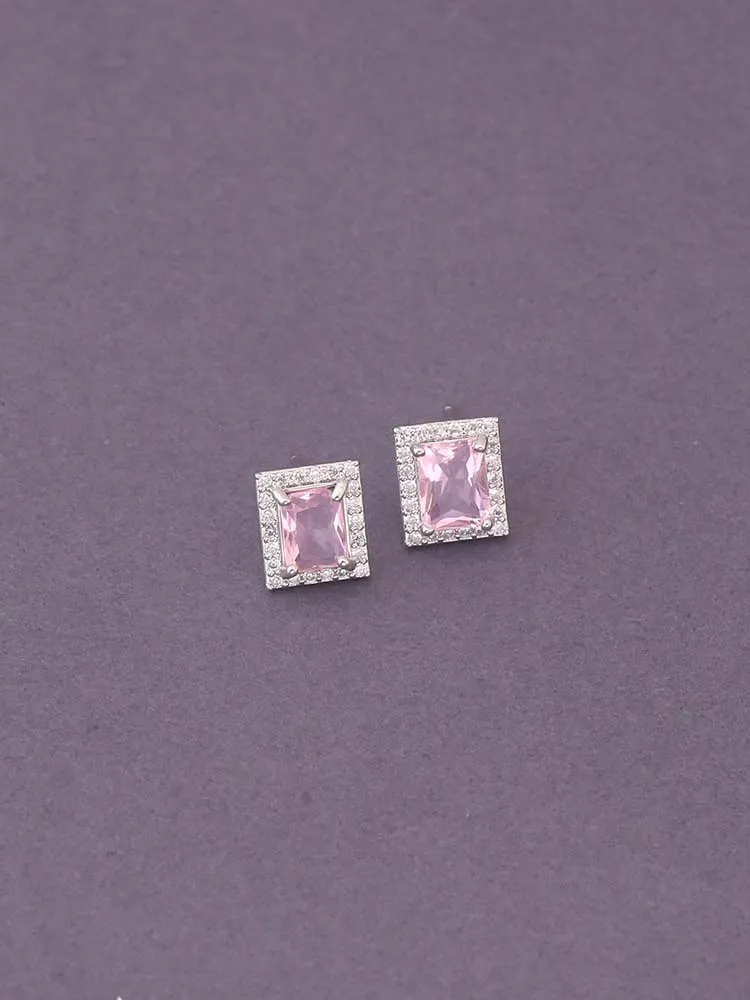 Blush Sherri Zirconia Studs