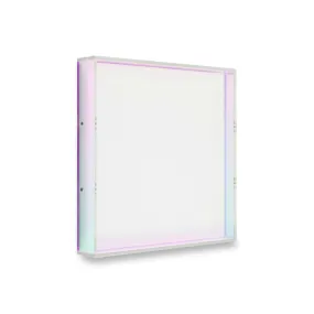 Case Pack of Rainbow Acrylic Shadowbox with White Canvas