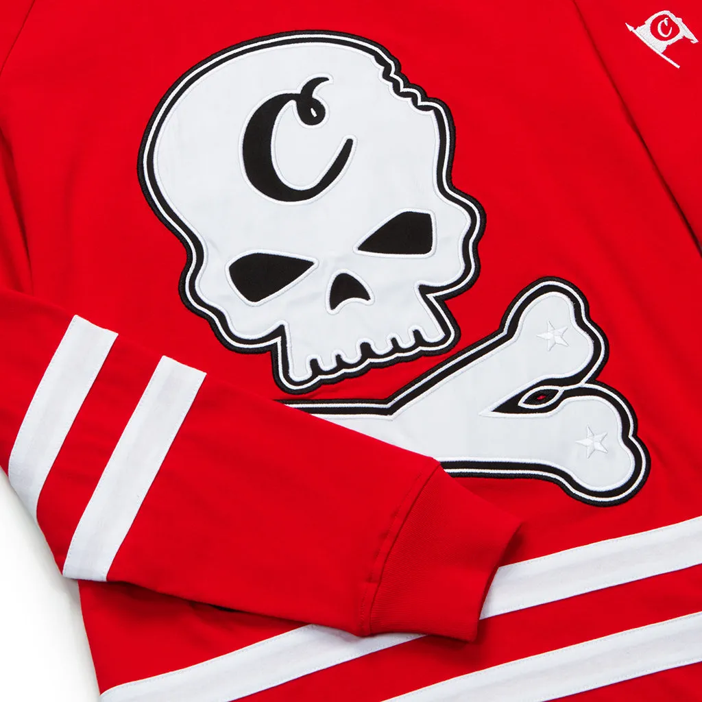 Cookies - Men - Crusaders LS Knit Hockey Jersey - Red