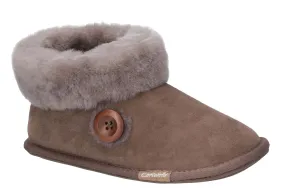 Cotswold Wotton Womens Sheepskin Slipper Bootie