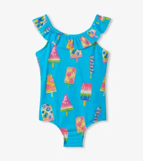 Fruity Pops Ruffle Sleeve Swimsuit | Hatley