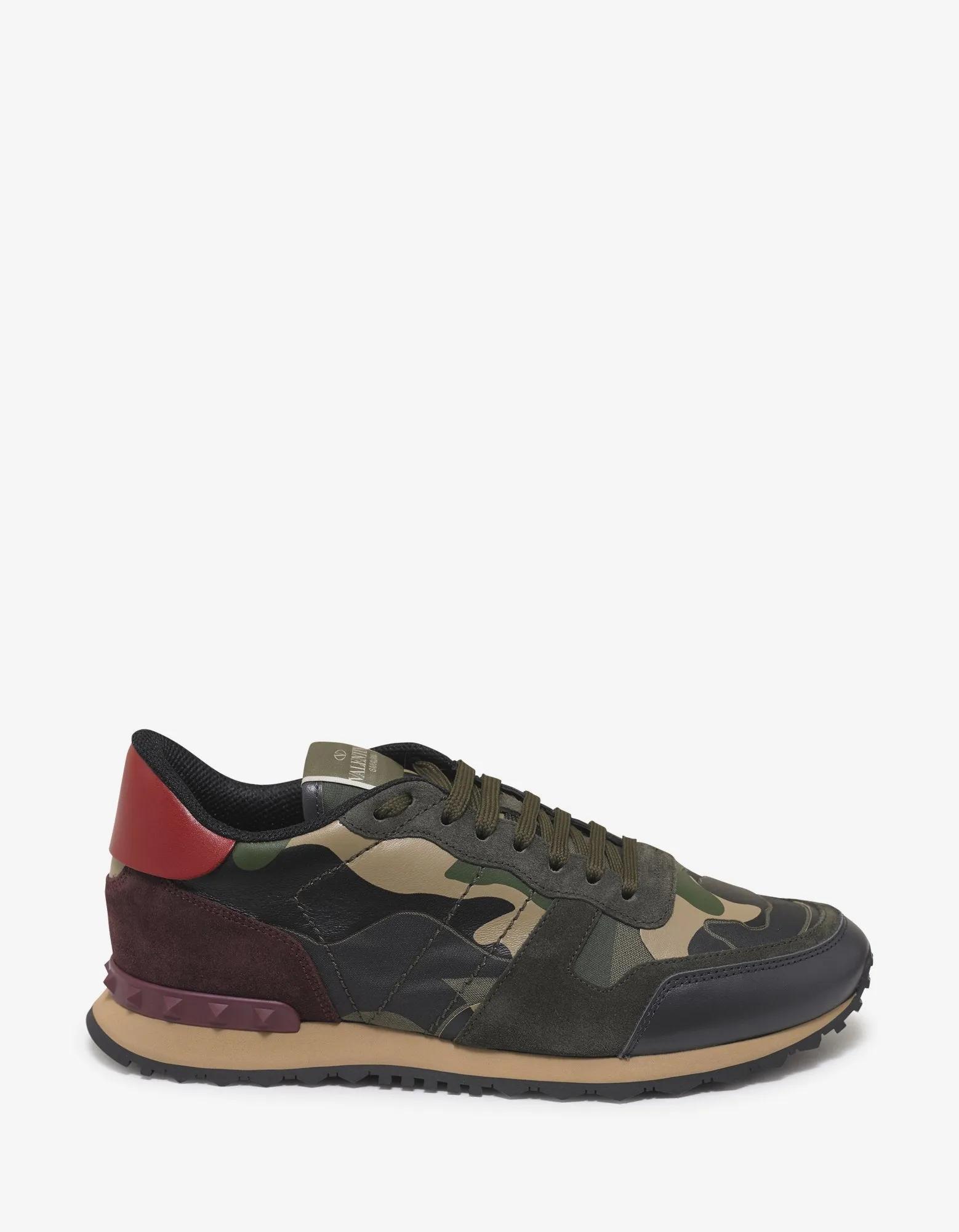 Green & Red Camo Rockrunner Trainers -