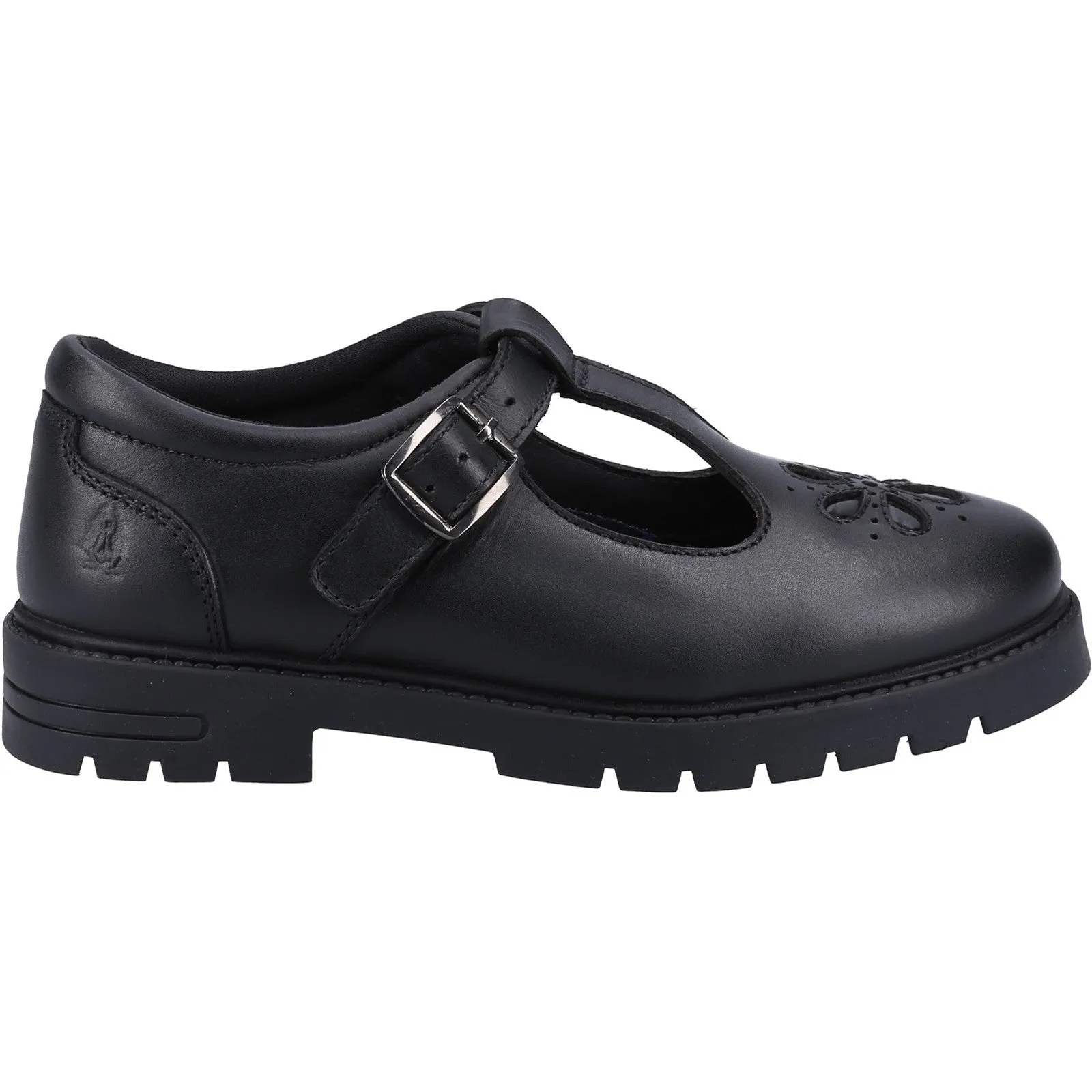 Hush Puppies Girls Fiona JNR Shoe Black