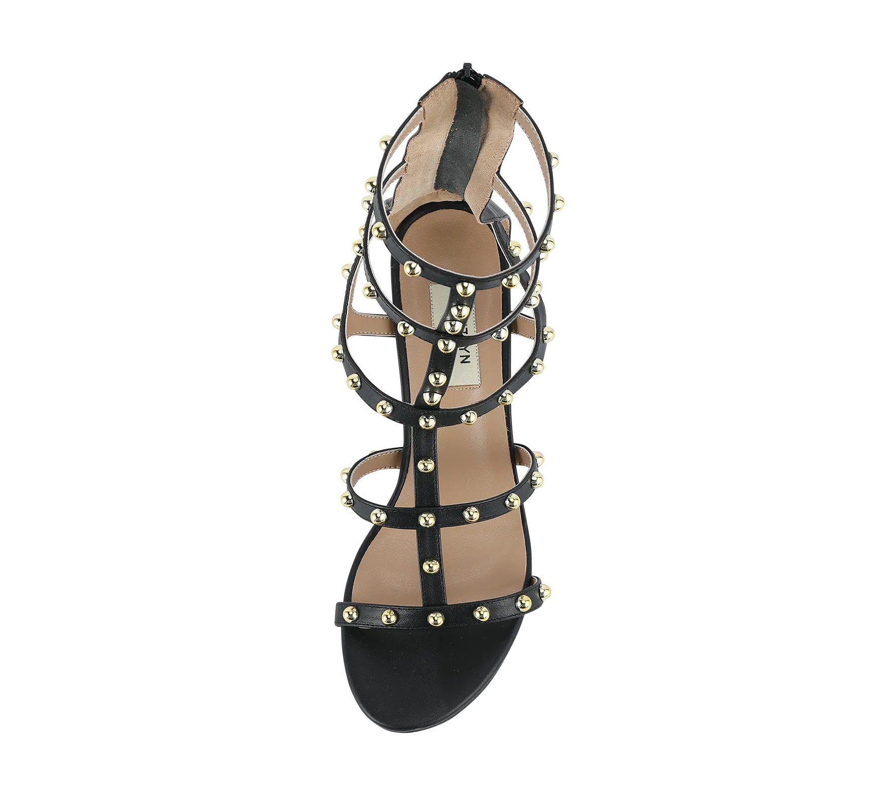 Julia Studded Block Heel Gladiators