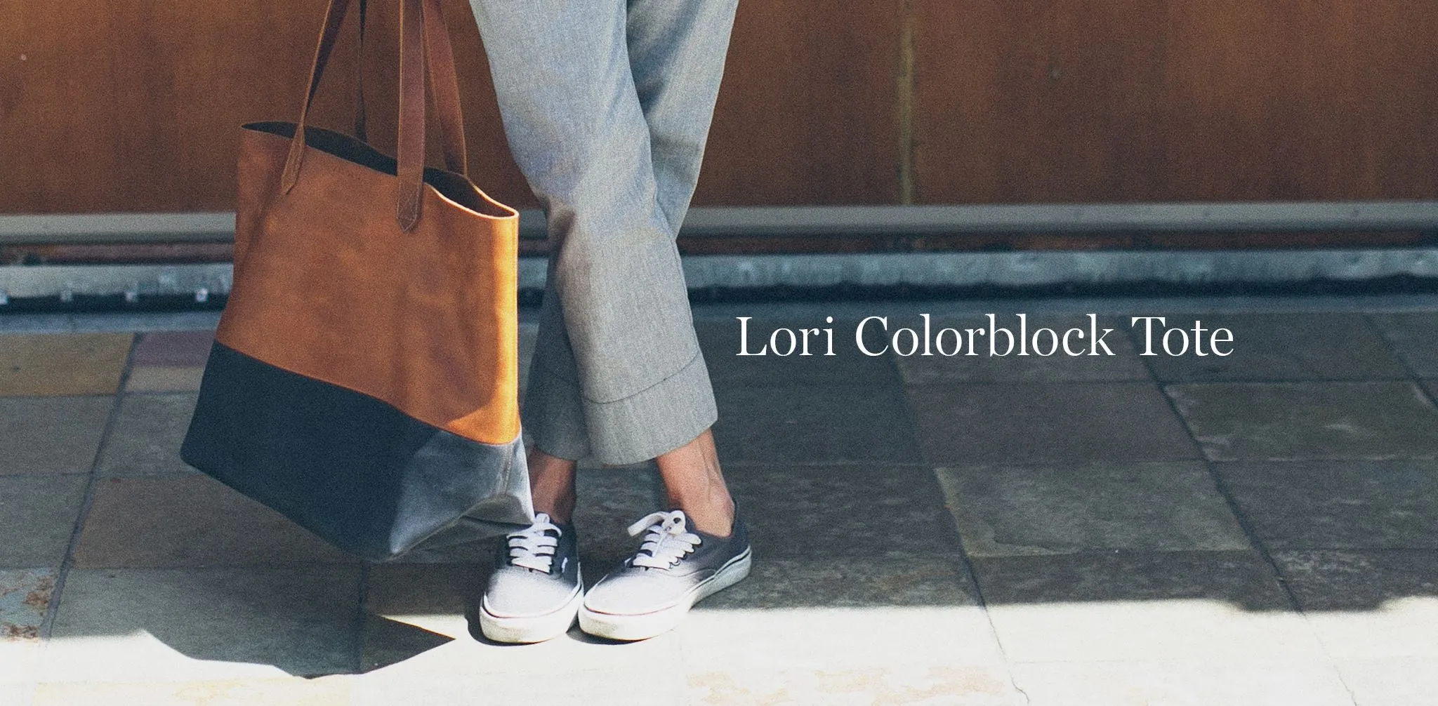 Lori Colorblock Tote