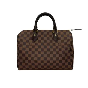 LOUIS VUITTON: Damier Ebene Speedy 30