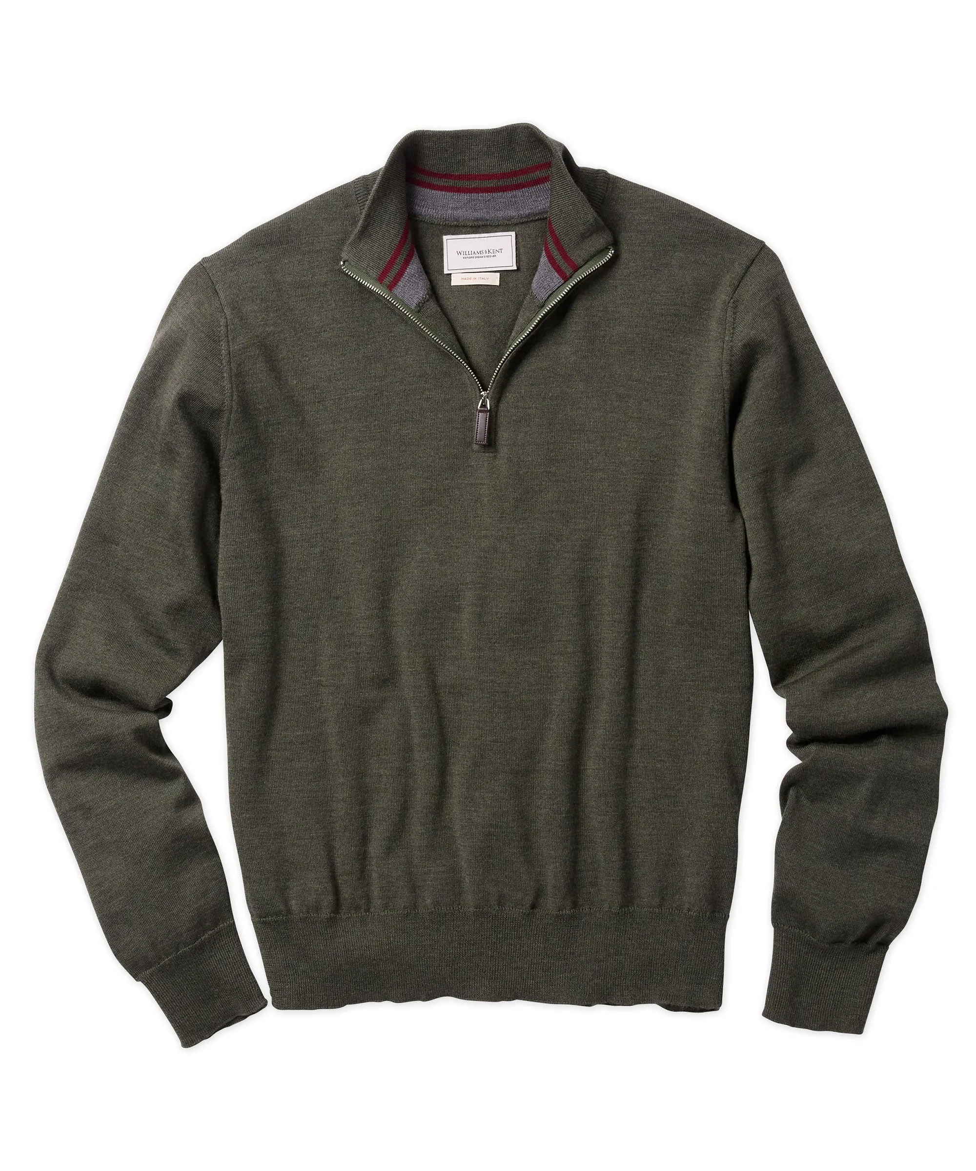 Merino Quarter-Zip Sweater