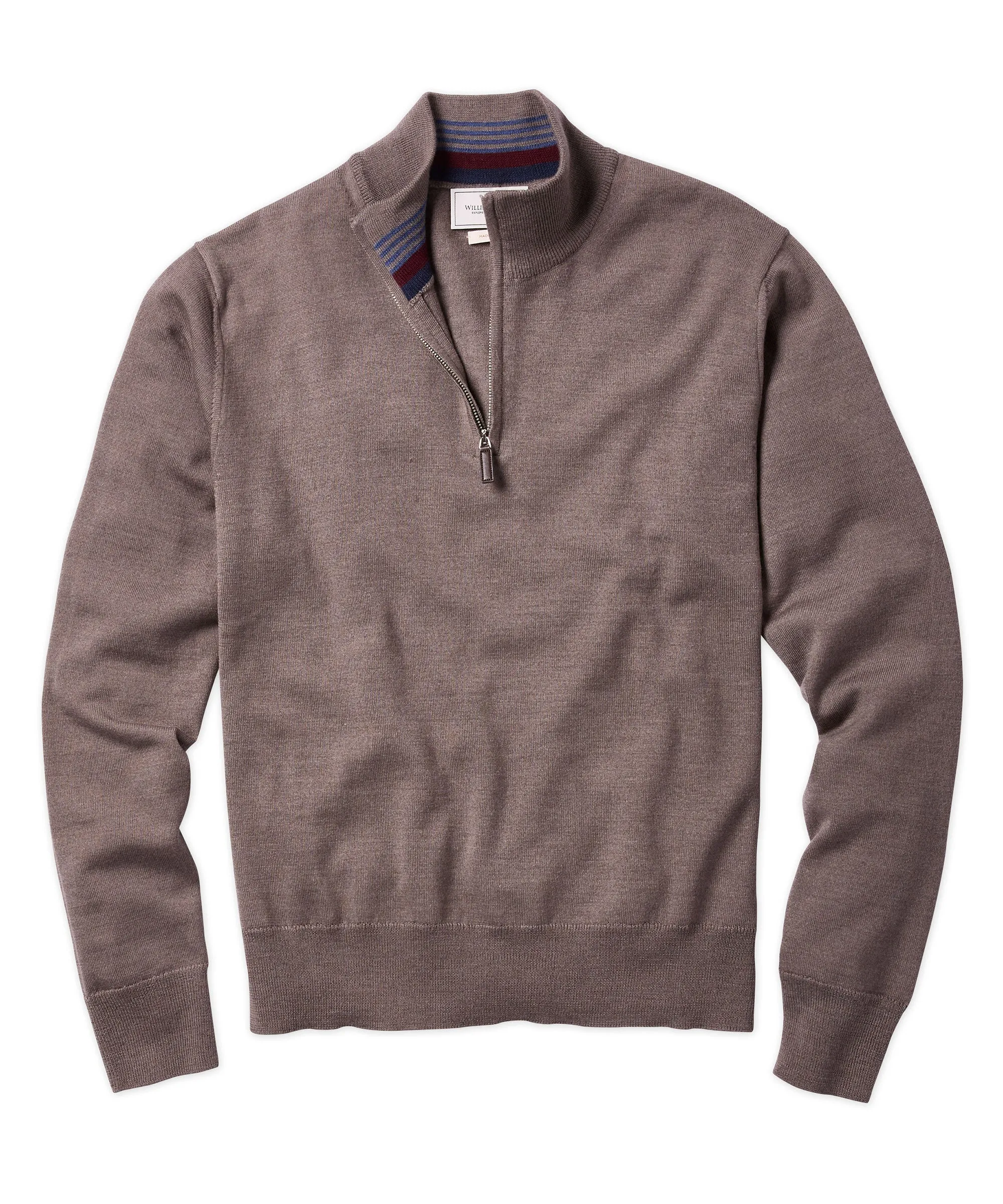 Merino Quarter-Zip Sweater