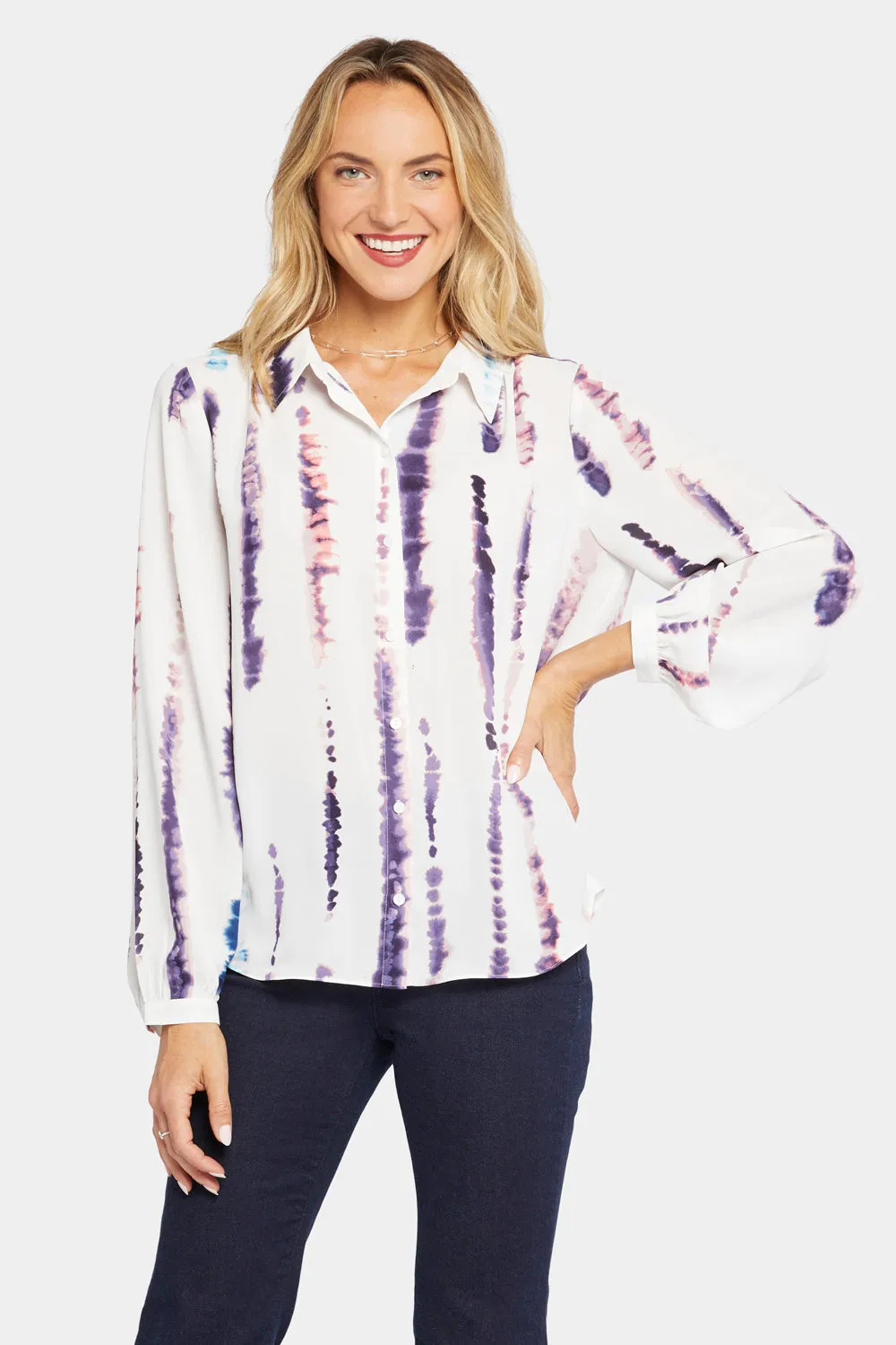 Modern Blouse - Franklin Stripe