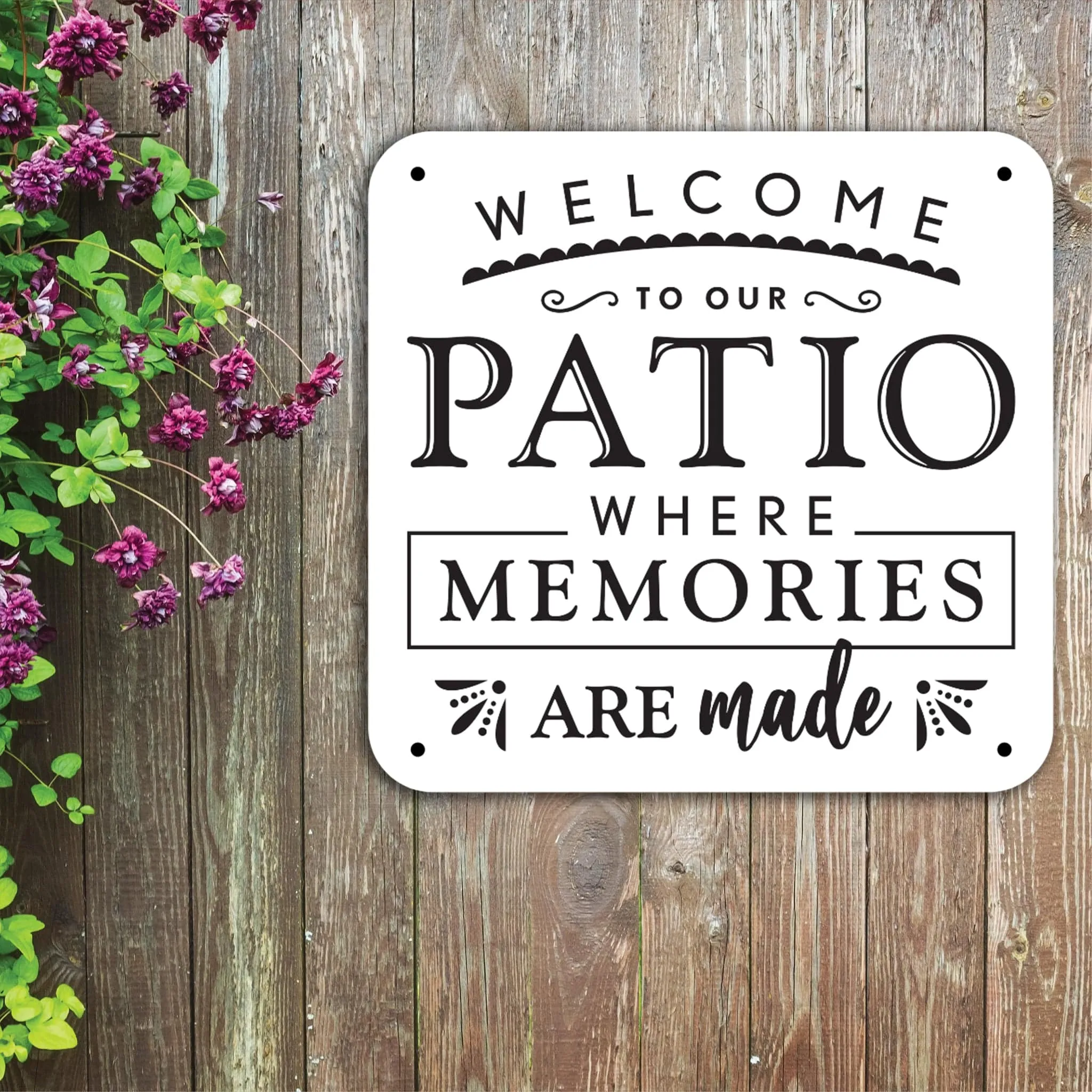 Patio Memories Sign - Print