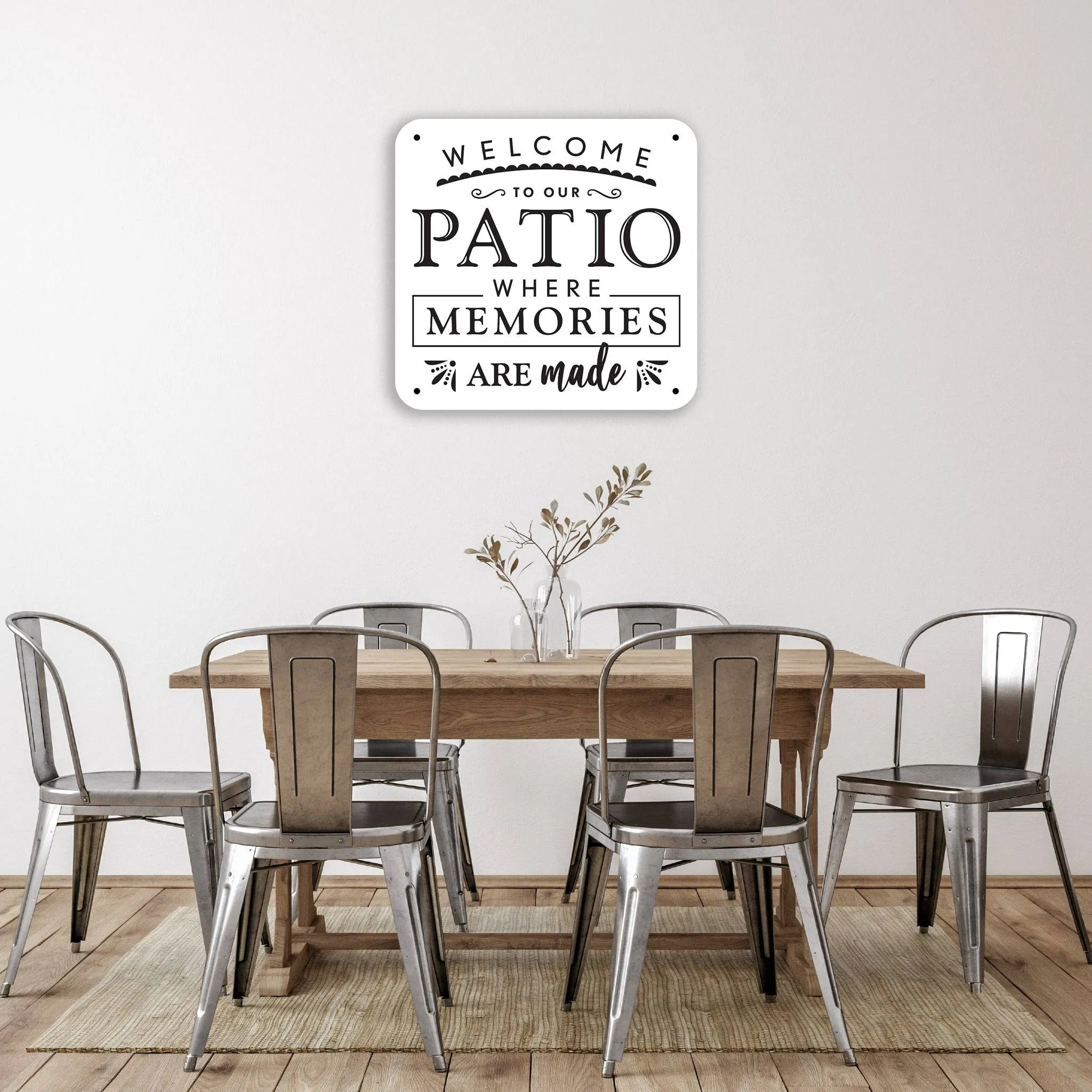 Patio Memories Sign - Print