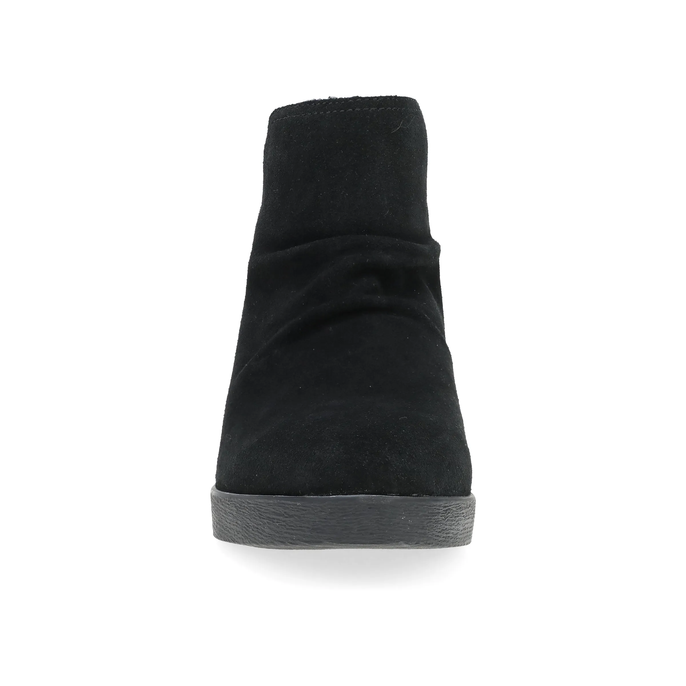 Stephanie Black Waterproof Suede