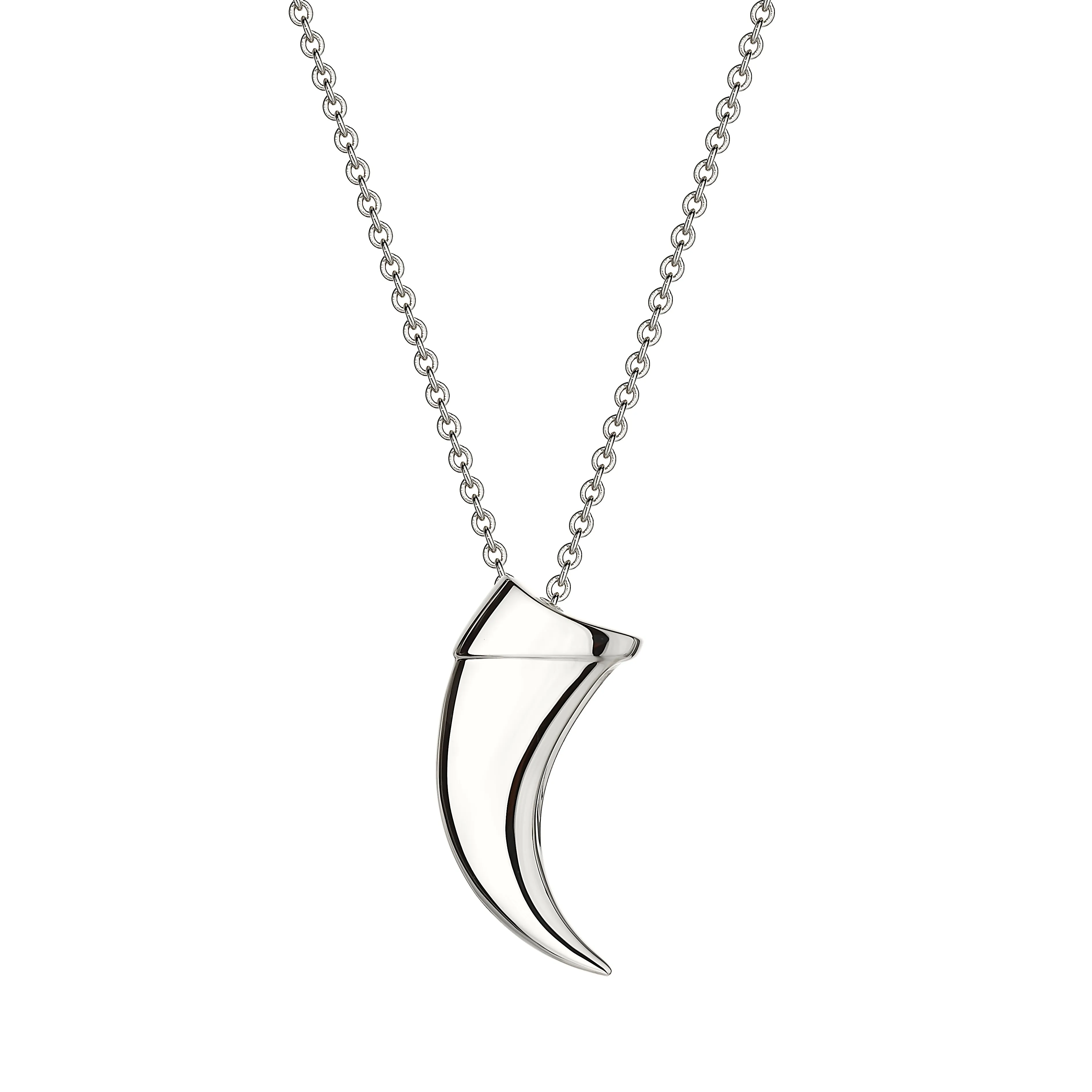 Talon Claw Pendant - Silver