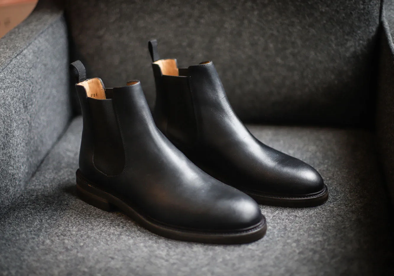 Tangier Black Kingstowne Kudu Leather Boot