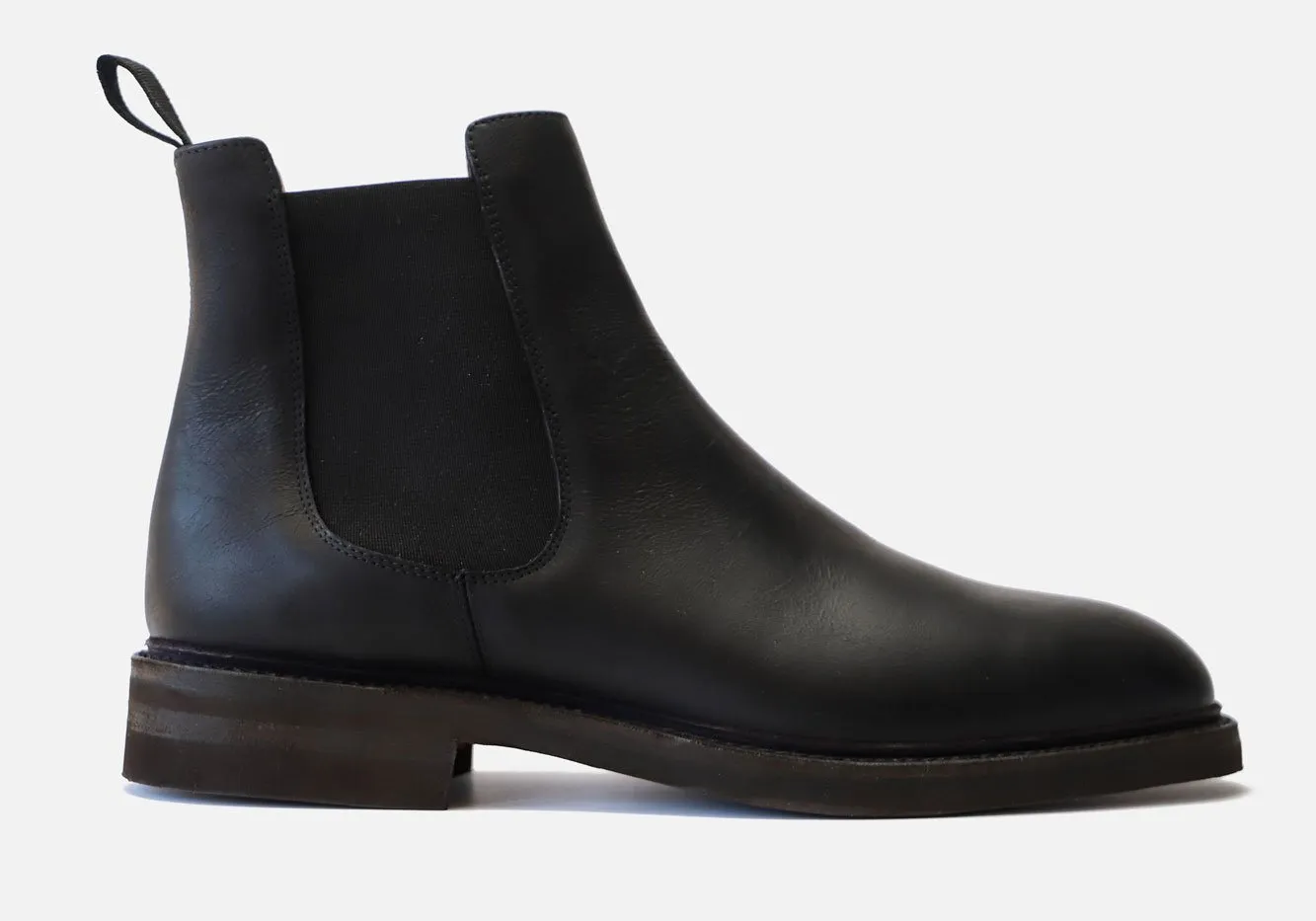 Tangier Black Kingstowne Kudu Leather Boot