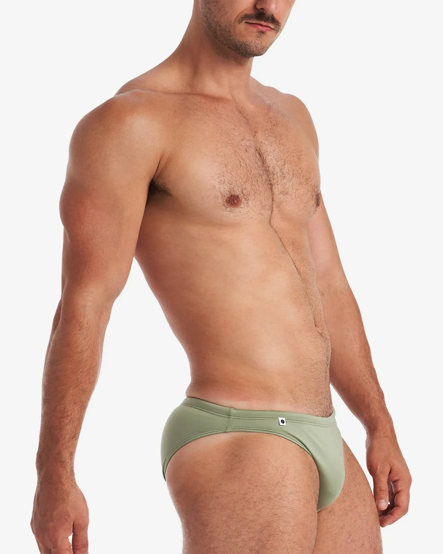 Teamm8 Bass swim brief army green