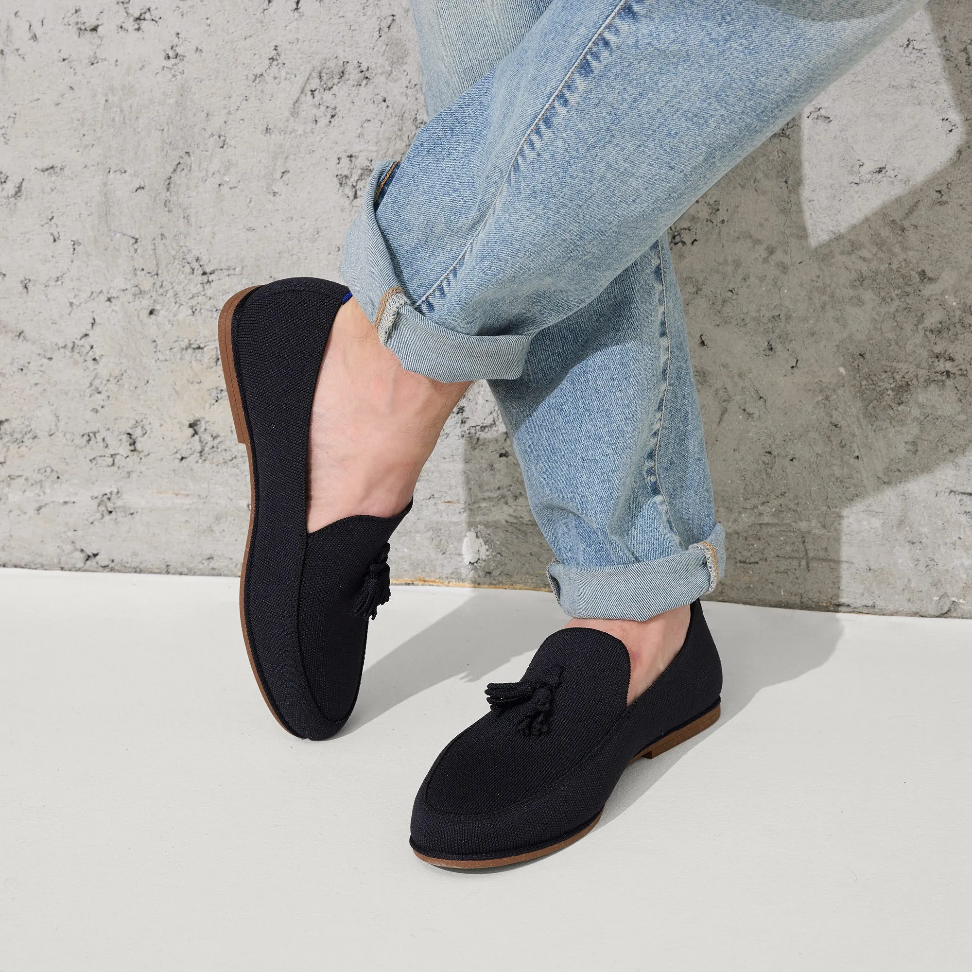 The Ravello Tassel Loafer - Black